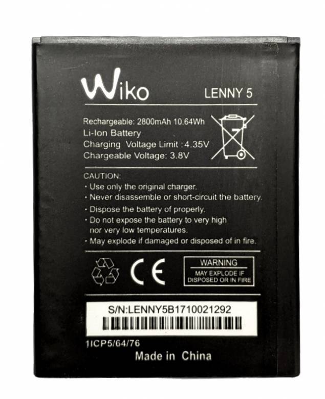 Аккумулятор Wiko Lenny 5 3921 Robby 2 - фото фото фото 0