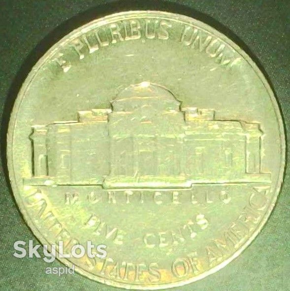 США 5 центів, 1989 P Джефферсон Нікель [3.14] - фото фото фото 1
