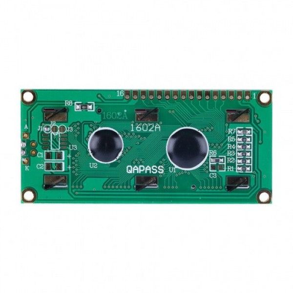 LCD дисплей 1602   (16×2) з синьою підсвіткою для Arduino - фото фото фото 1