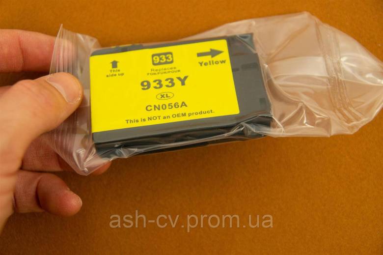 Картридж, HP, 933, XL, 933XL, CN056A, Yellow - фото фото фото 3