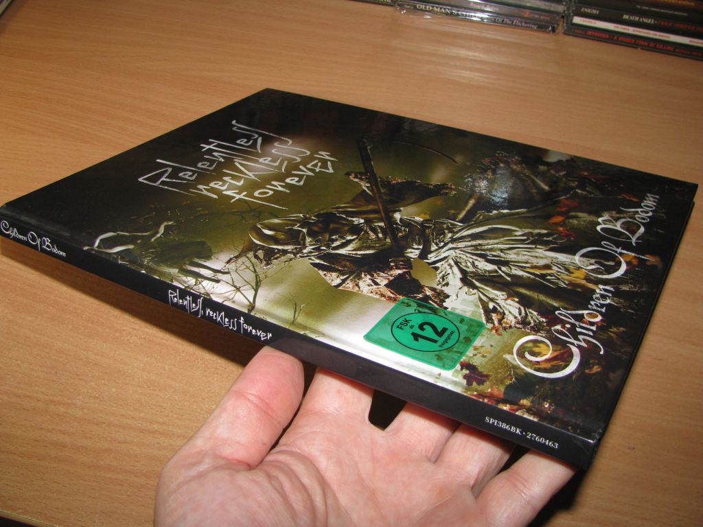 CHILDREN OF BODOM - Relentless Reckless Forever   (2011 Spinefarm, LIMITED HARDBOOK,1st press) - фото фото фото 3