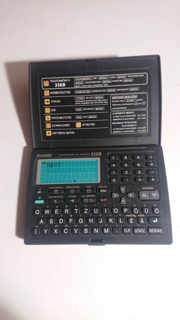 CASIO DX-500HG  DATABANK 32kb    (Калькулятор менеджера 1997) - фото фото фото 0