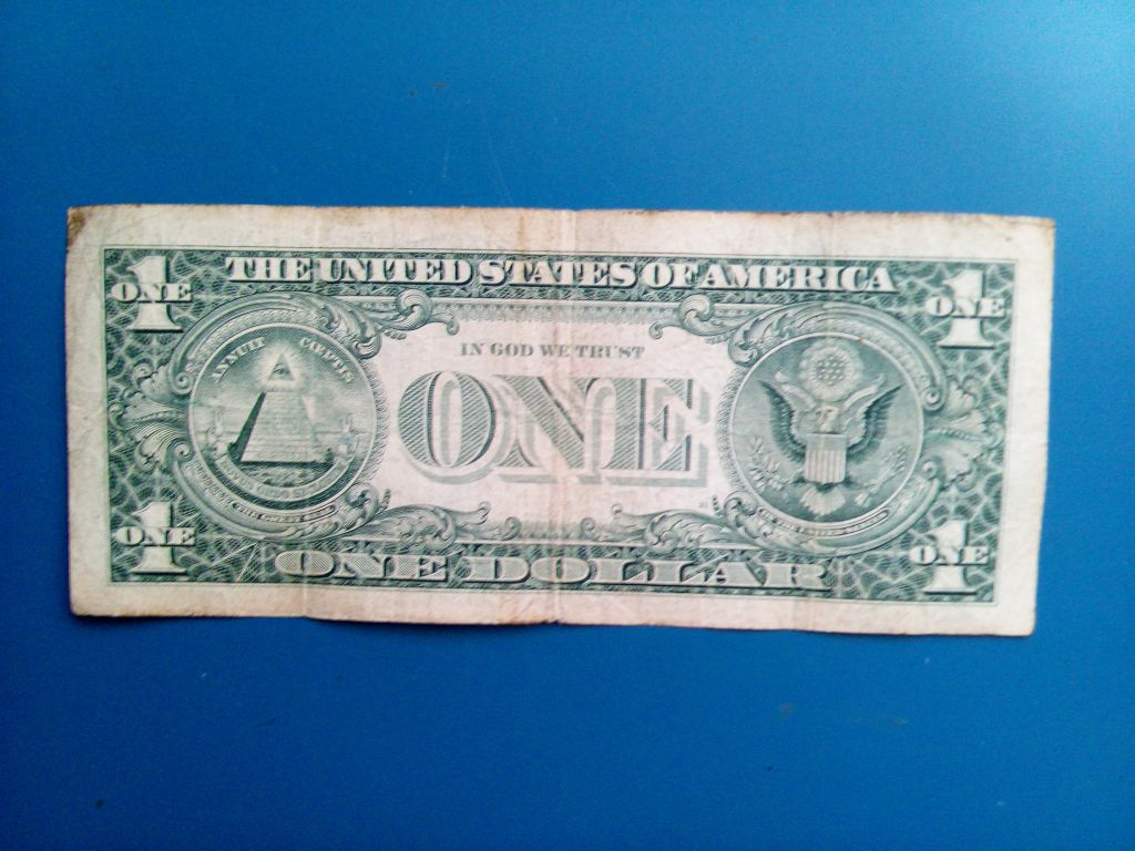 Один доллар 1993 г.  - Нью - Йорк / В /   США - фото фото фото 3