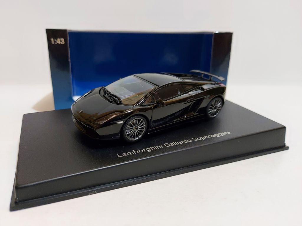 AUTOart 1:43 Lamborghini Gallardo Superleggera, black - фото фото фото 1