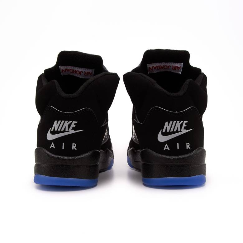 Nike Air Jordan 5 Black Blue v2 41 - фото фото фото 2