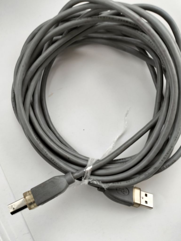 Кабель для принтера USB 2.0 AM/BM 3 метра - фото фото фото 0