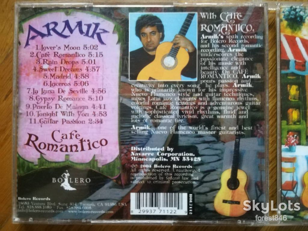 Armik-Cafe Romantico-состояние: 5 - фото фото фото 1