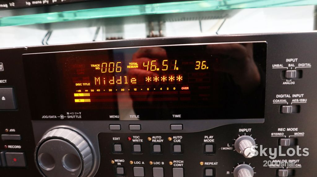 Проигрыватель MD Recorder TASCAM MD-801R - фото фото фото 4