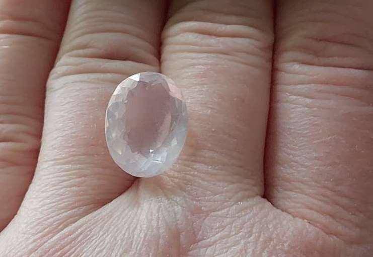 Розовый  кварц 11.35  CT - фото фото фото 7