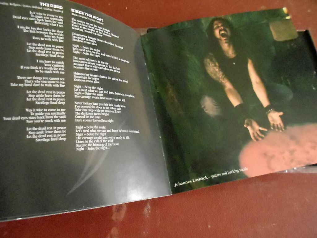 Wolf The Black Flame CD фирменный б/у - фото фото фото 7