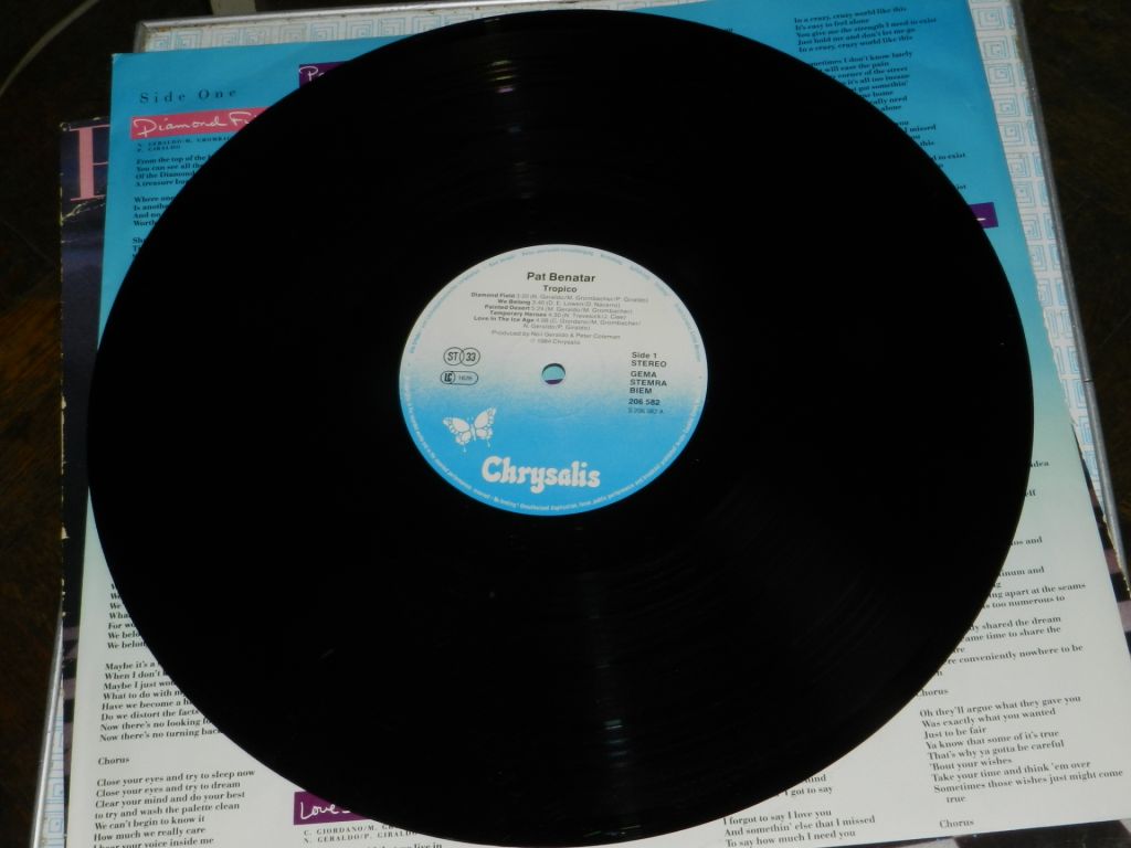 LP  Pat Benatar - Tropico - фото фото фото 2