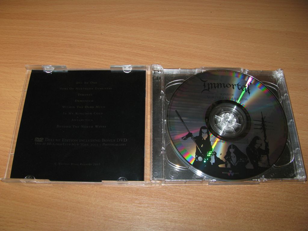 IMMORTAL - Sons Of Northern Darkness  (2005 Nuclear Blast CD/DVD) - фото фото фото 1