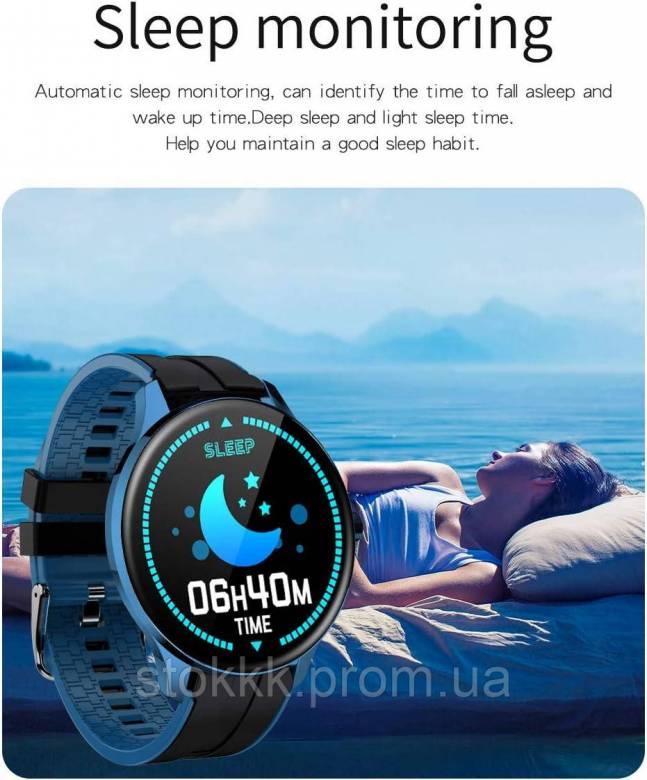 Смарт-часы Sysmarts Fitness Tracker Health Sport SmartWatch Б/У - фото фото фото 4