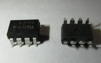 HCPL-3120 оптодрайвер IGBT MOSFET драйвер оптопара 2.5A DIP-8 - фото фото фото 1