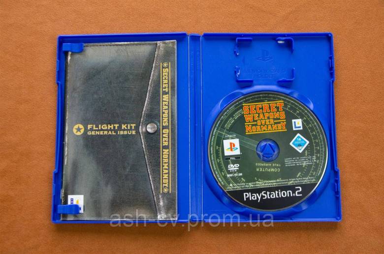 Диск для Playstation 2, гра Secret Weapons Over Normandy - фото фото фото 3
