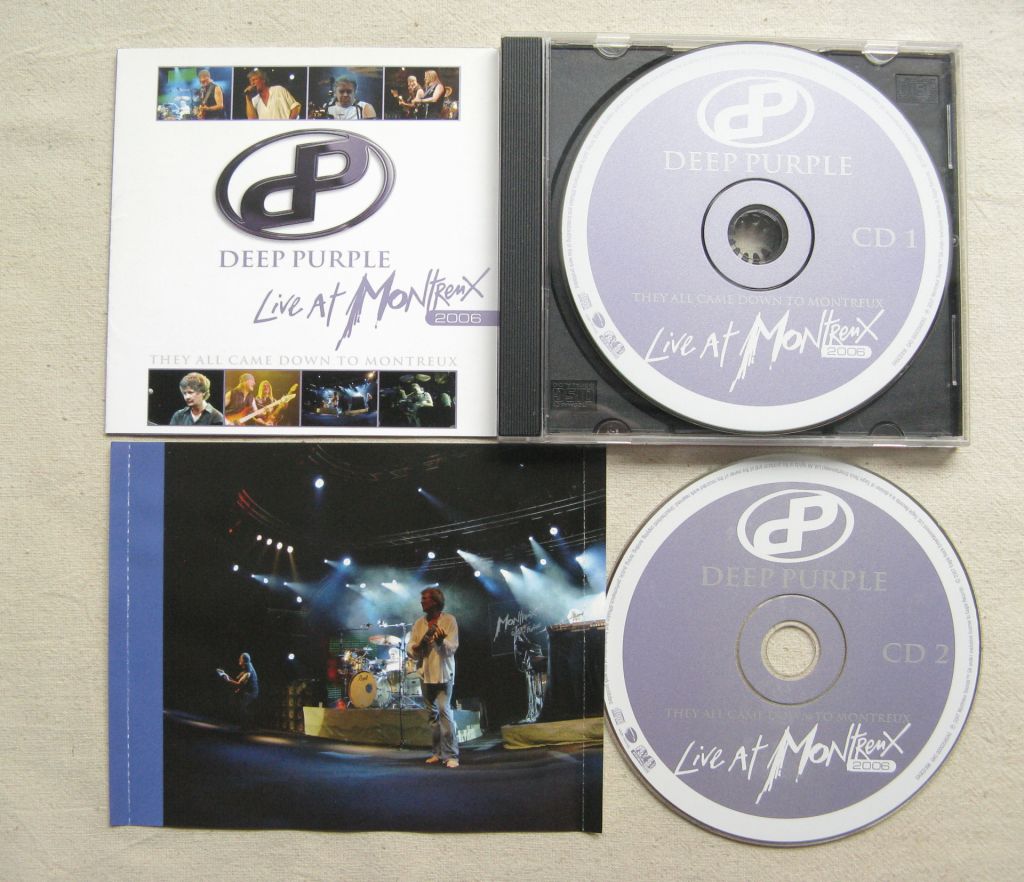CD Deep Purple. Live at Montreux. 2CD. 2006. - фото фото фото 3