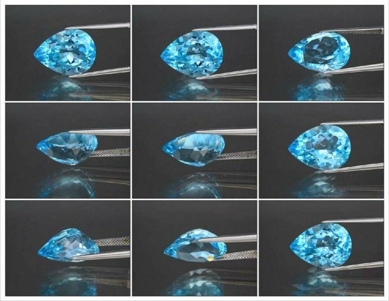 Натуральный топаз 14.20ct   17.8x13 mm - фото фото фото 1