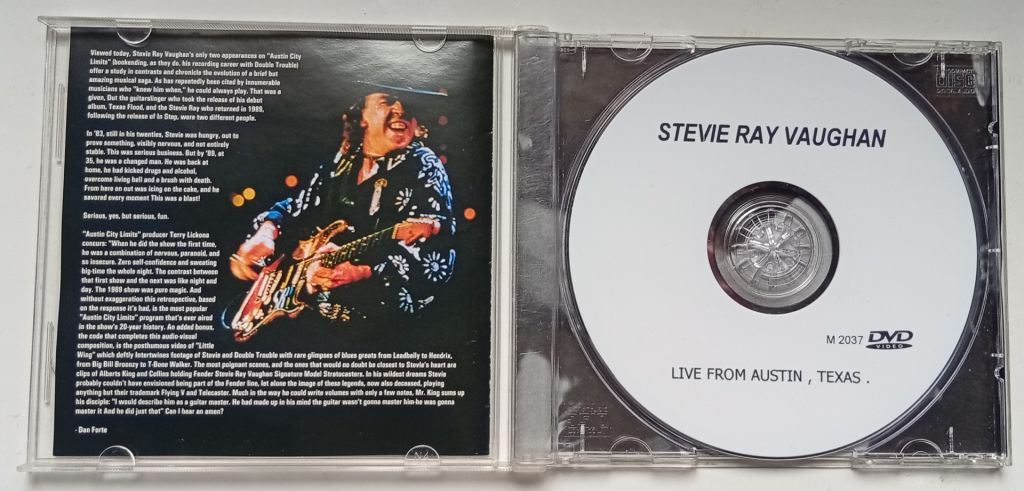 DVD Stevie Ray Vaughan and Double Trouble - Live From Austin, Texas - фото фото фото 1
