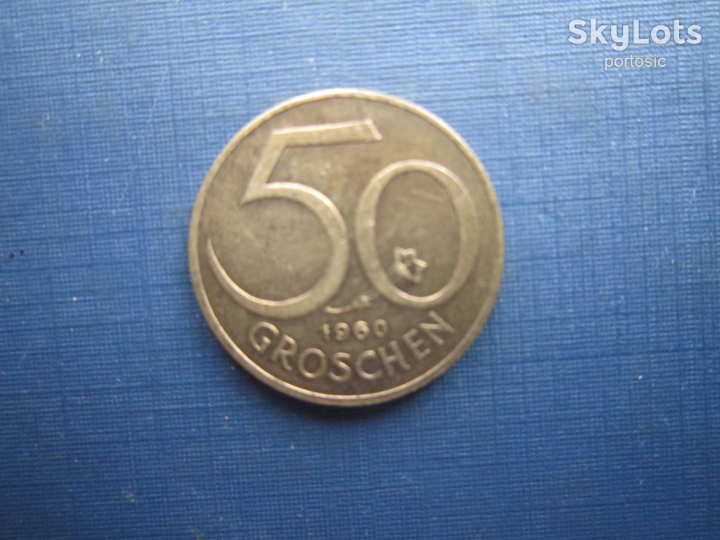 Монета 50 грошен Австрія 1960 - фото фото фото 0