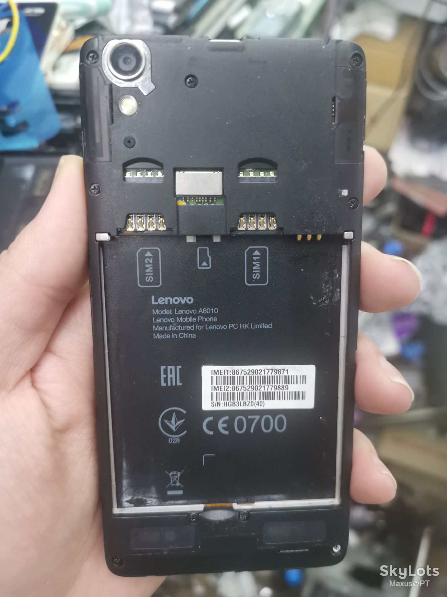 #199 Sklad Lenovo A6010 gray - фото фото фото 2