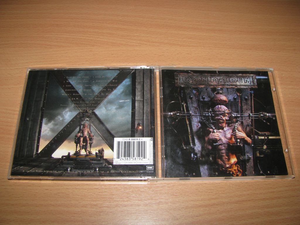 IRON MAIDEN - The X Factor  (1995 EMI 1st press,Holland) - фото фото фото 0