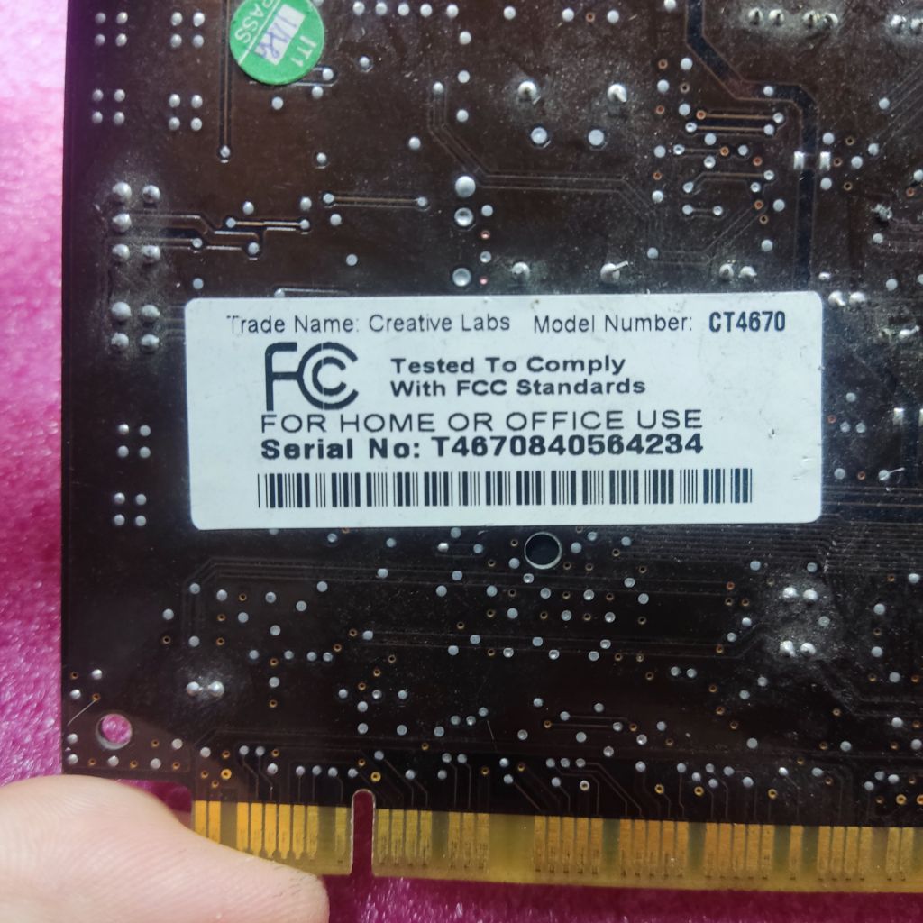 Звукова карта Sound Blaster CT4670 - фото фото фото 1