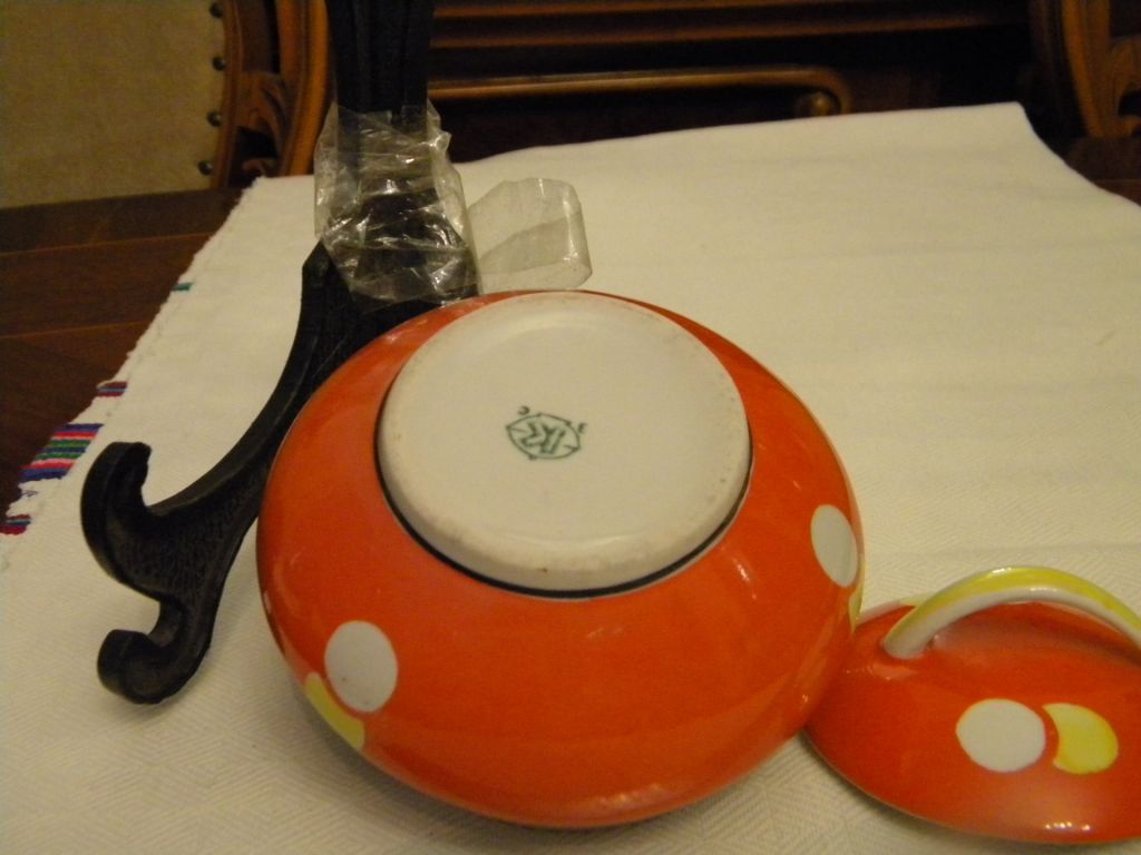 Сахарница Фарфор СССР Коростень - фото фото фото 8