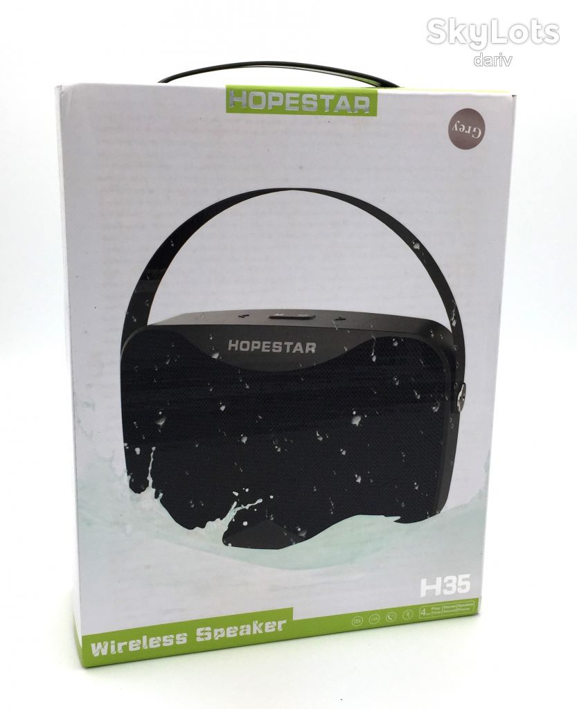 Колонка Bluetooth HOPESTAR H35 Blue - фото фото фото 2