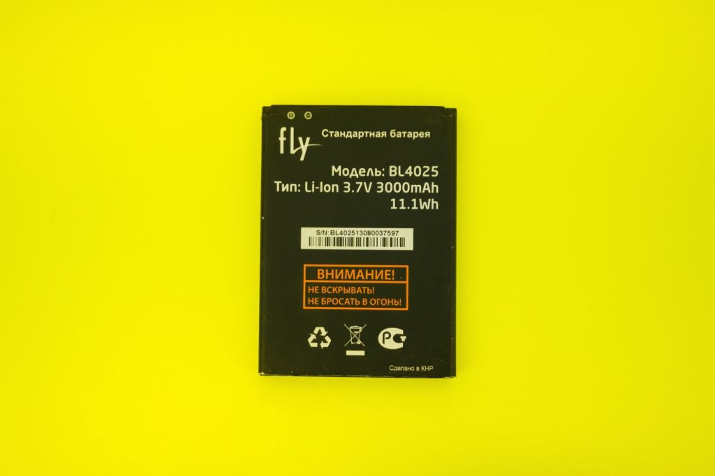Аккумулятор акб Fly IQ4411 BL4025 3000 mAh - фото фото фото 0