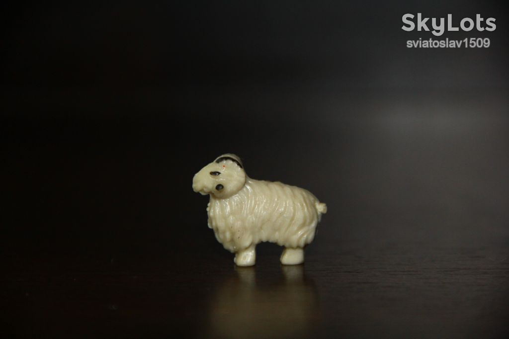 БАРАШЕК животные-микро Bullyland Schleich ??? РЕЗИНА!! ФРГ - фото фото фото 0