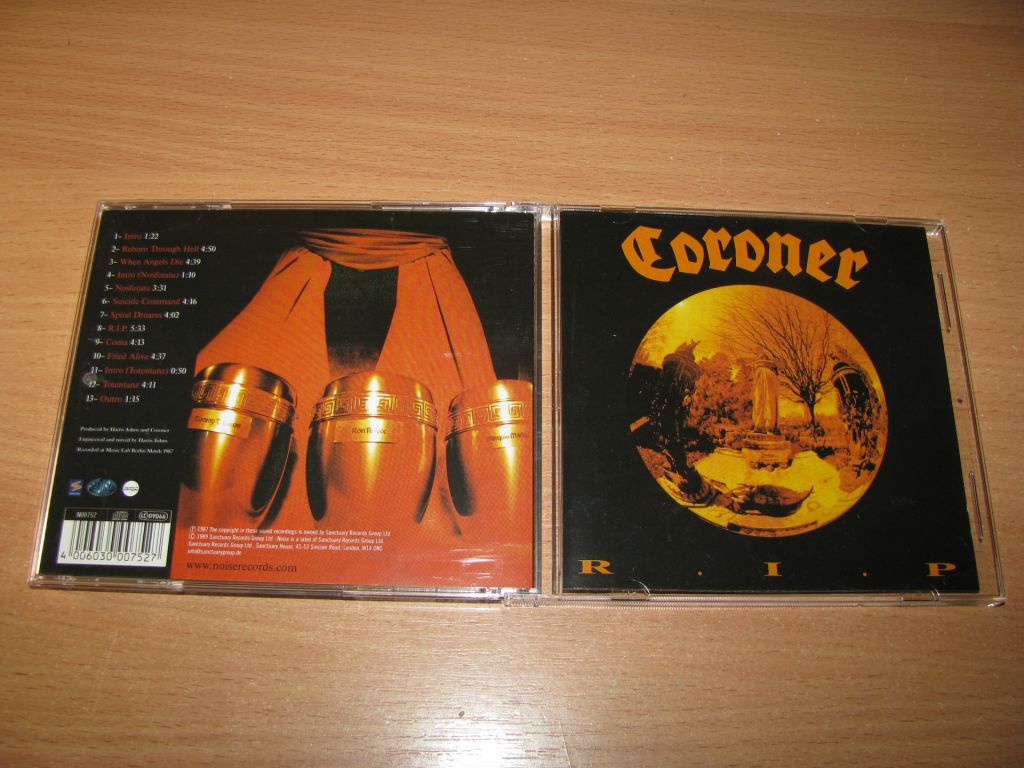 CORONER - R.I.P.  (2005 Noise UK) - фото фото фото 0