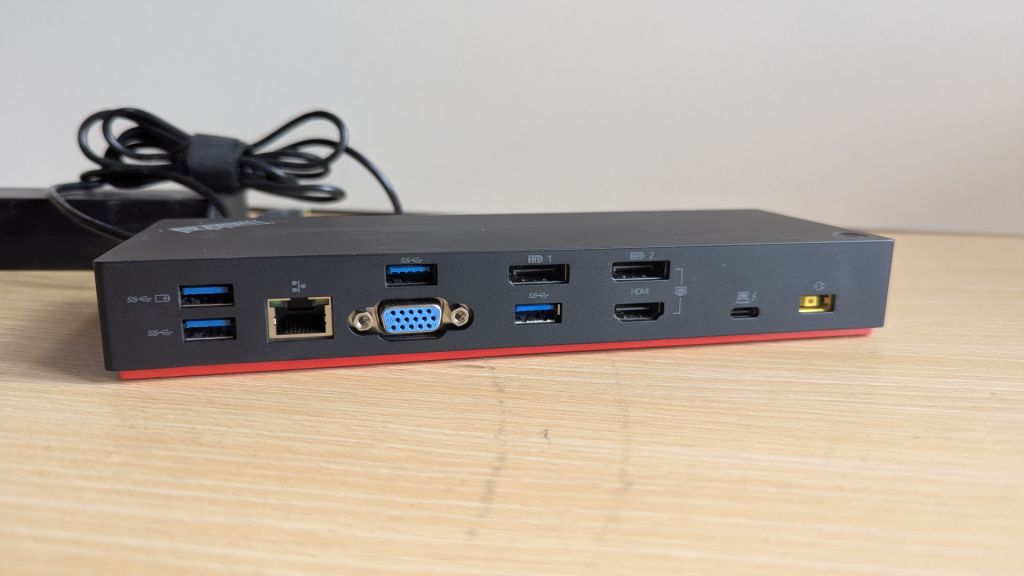 Док-станція Lenovo ThinkPad Thunderbolt 3 Dock 40AC - фото фото фото 3