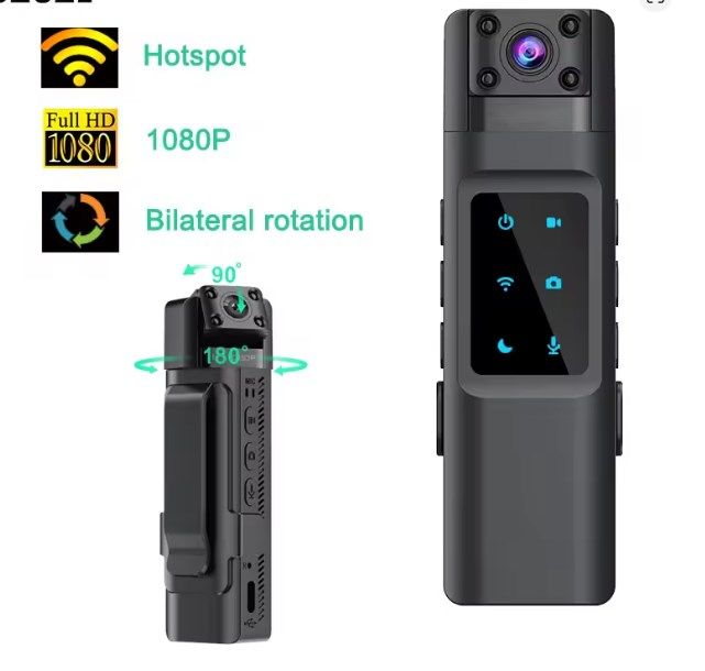 МИНИ КАМЕРА РЕГИСТРАТОР с Аккум HD 1080P WIFI HOTSPOT IR USB-C - фото фото фото 2