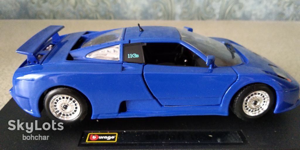 BUGATTI EB - BBURAGO-ITALY 1: 24  ОПЛАТА ЛОТА ПРИ ОТРИМАНІ !! - фото фото фото 3