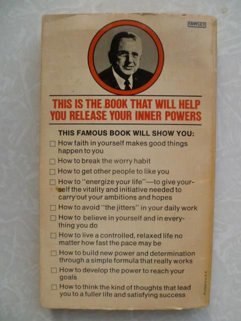 The Power of Positive Thinking. Dr. Norman Vincent Peale - фото фото фото 2