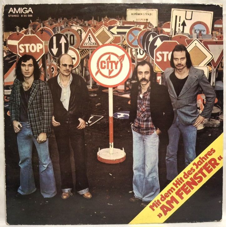City - Am Fenster - 1978.  (LP). 12. Vinyl. Пластинка. Germany. Rare. - фото фото фото 0