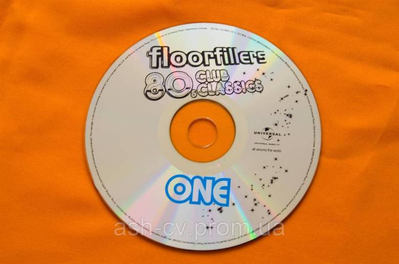Музичний диск CD. FLOORFILLERS 80s - фото фото фото 0