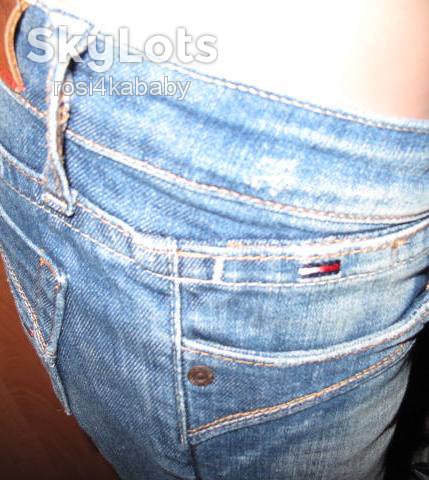 голубі джинси Tommy Hilfiger w25 l30 - фото фото фото 3