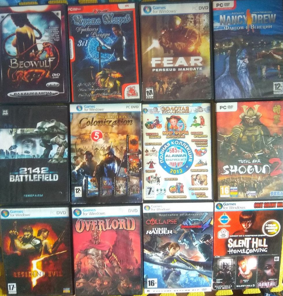 мегалот PC игры для компьютера много дисков хитовых 30 шт мега лот - фото фото фото 1