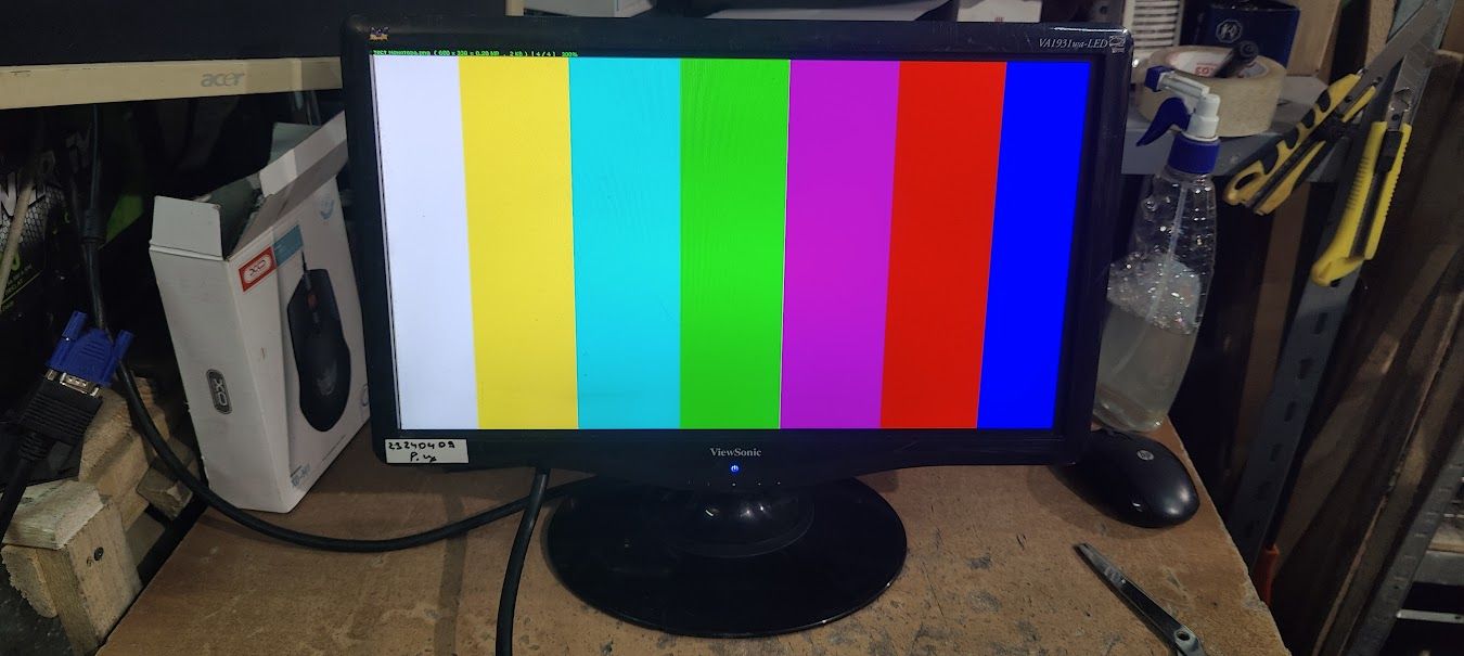 Широкоформатный LED монитор 19 дюймов ViewSonic VA1931WA-LED № 23240409 - фото фото фото 0