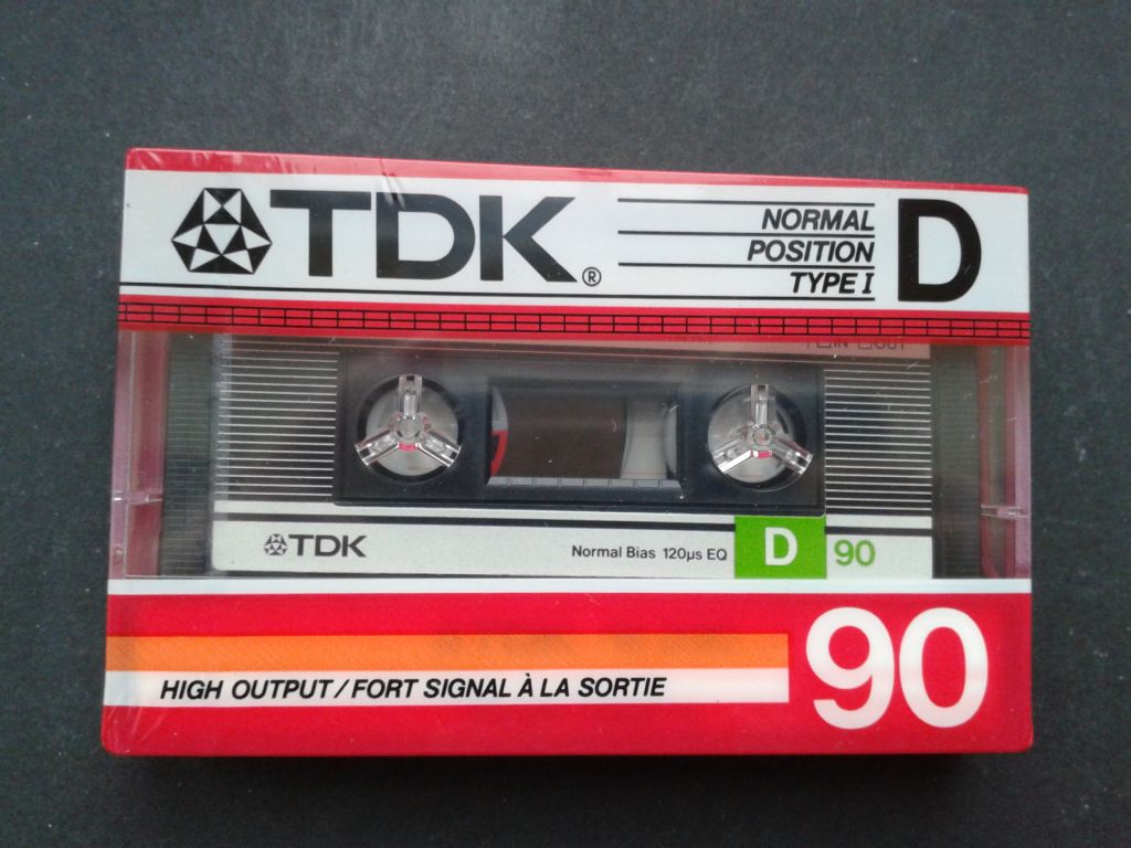 Аудиокассета TDK D90 - фото фото фото 0