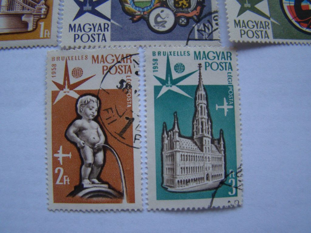Венгрия,Михель 2009 (Центр.Европа),1519А -1526А, Брюссель - фото фото фото 3