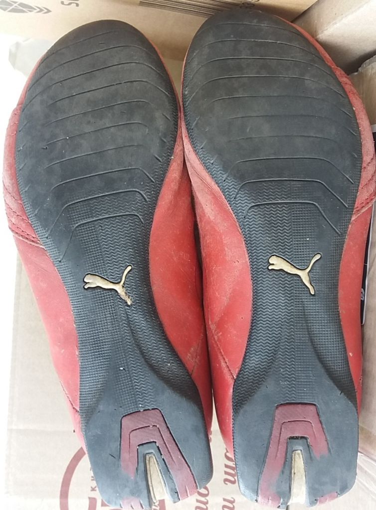 puma  кроссовки кожа Ferarri - фото фото фото 2