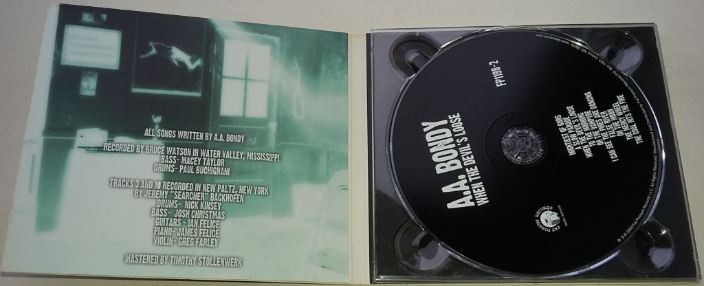 A.A. BONDY When The Devil's Loose CD US - фото фото фото 1