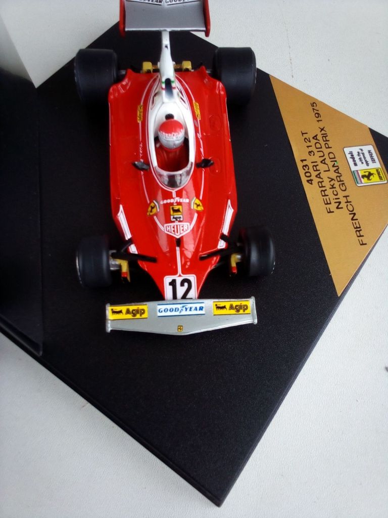 Quartzo F1 Ferrari 312T Nicky Lauda - French Grand Prix 1975 1/43 - фото фото фото 3