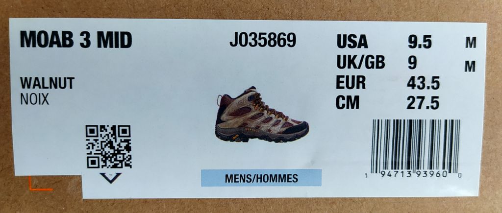 Merrell® Moab 3 Mid original J035869 - фото фото фото 8