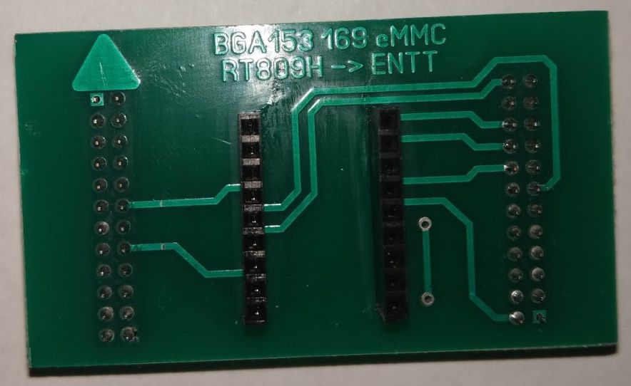 Переходник BGA153/169 eMMC от RT809H для Easy NAND Tiny Tools - фото фото фото 0