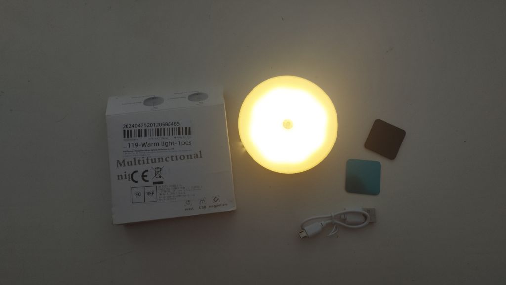 Світильник з датчиком руху Smart sensor light LED на акумуляторі. - фото фото фото 2