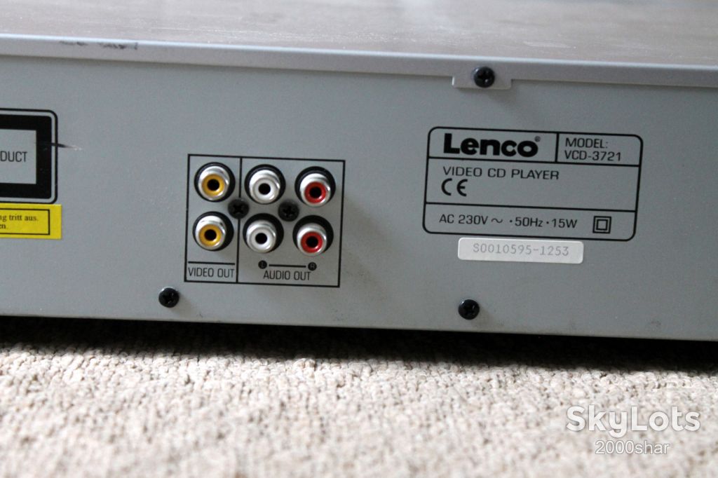 Проигрыватель Lenco VCD-3721 - фото фото фото 6