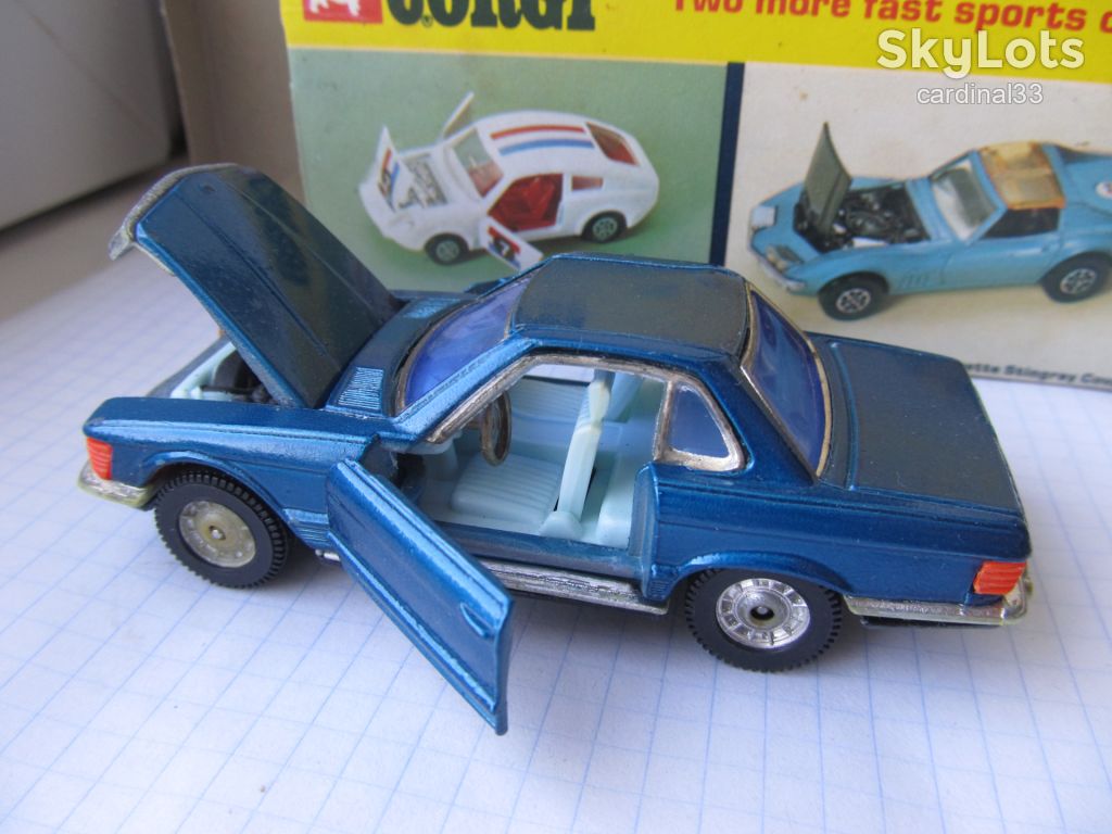 Corgi toys. Mersedes-Benz 350sl - фото фото фото 1
